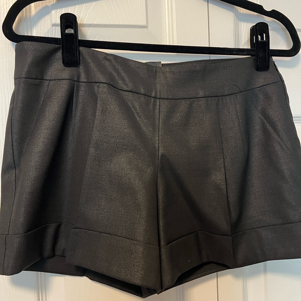 Arden B Black High Waist Shorts